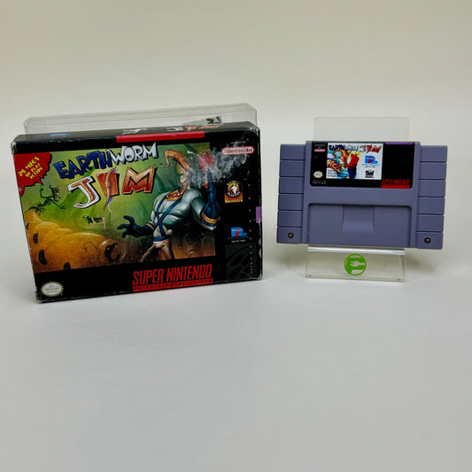 Earthworm Jim (Super Nintendo SNES, 1994)