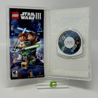 LEGO Star Wars III: The Clone Wars  (Sony PlayStation Portable PSP,  2011)