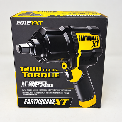 New Earthquake XT 1/2 In Composite Air Impact Wrench EQ12YXT